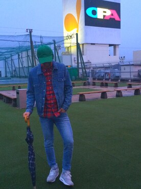 冬馬さん（メンズ・180cm）の春コーディネート