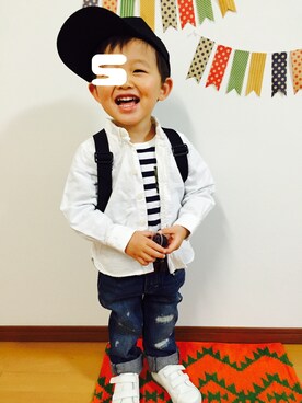 ♡SO♤さん（キッズ・90cm）の春コーディネート