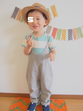 ♡SO♤さん（キッズ・90cm）の春コーディネート