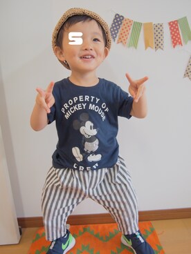 ♡SO♤さん（キッズ・90cm）の夏コーディネート