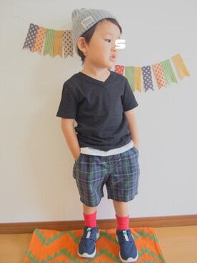 ♡SO♤さん（キッズ・100cm）の夏コーディネート