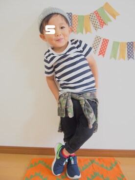 ♡SO♤さん（キッズ・100cm）の夏コーディネート