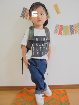 ♡SO♤さん（キッズ・100cm）の秋コーディネート