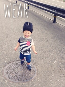 Yuitonさん（キッズ・80cm）の秋コーディネート