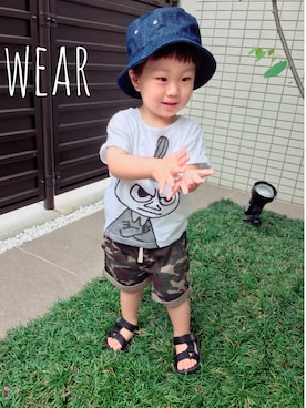 Yuitonさん（キッズ・90cm）の春コーディネート