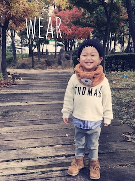 Yuitonさん(キッズ・90cm)の冬コーディネート