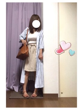 saechiさん(レディース・144cm)の夏コーディネート