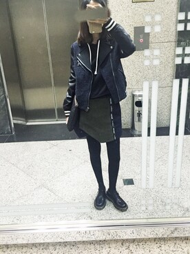 「5cm（ファイブシーエム）のアイテム（ジャケット/アウター）」を使った、coy2さん（レディース・160cm）の秋コーディネート