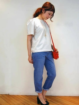 「ecruefil（エクリュフィル）のアイテム」を使った、kettyさん（レディース・158cm）の春コーディネート