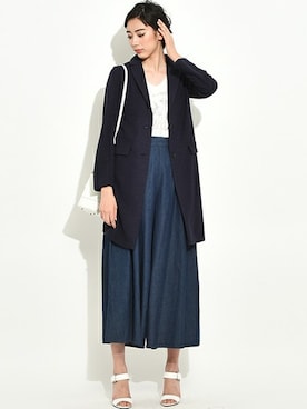 「ecruefil（エクリュフィル）のアイテム」を使った、kettyさん（レディース・173cm）の春コーディネート