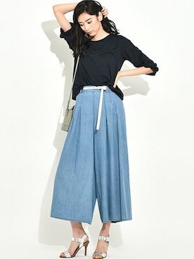 「ecruefil（エクリュフィル）のアイテム」を使った、kettyさん（レディース・173cm）の春コーディネート