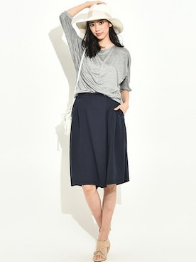 「ecruefil（エクリュフィル）のアイテム」を使った、kettyさん（レディース・173cm）の春コーディネート