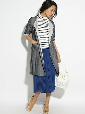 「ecruefil（エクリュフィル）のアイテム」を使った、kettyさん（レディース・168cm）の春コーディネート