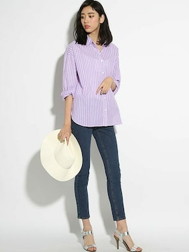 「ecruefil（エクリュフィル）のアイテム」を使った、kettyさん（レディース・173cm）の春コーディネート