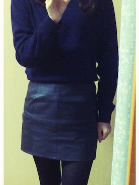 「カシミヤ」｜chiiiiさん（レディース・160cm）の冬コーディネート