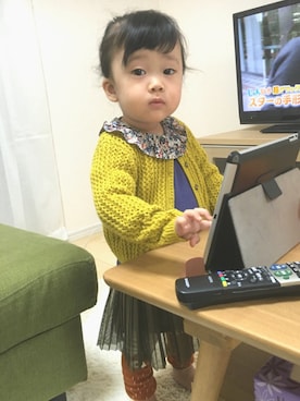 ひよりんさん（キッズ・80cm）の秋コーディネート