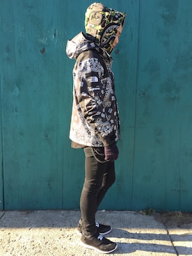 「daily look」｜「アイテム（マウンテンパーカー）」を使った、Billy Sungさん（メンズ・170cm）の冬コーディネート