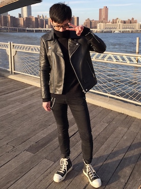 大人気! RICK OWENS ロー スニークス スニーカー 合わせやすい！ ☆DRKSHDW SLASHED RAMONES HIGH SNEAKERS スニーカー (RICK