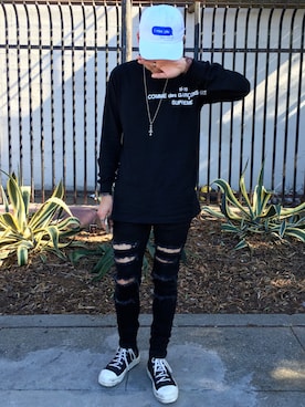 「hat」｜Billy Sungさん（メンズ・170cm）の秋コーディネート