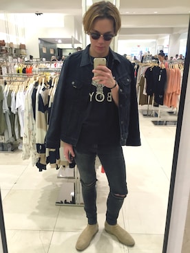 「COMMON PROJECTS（コモンプロジェクト）のアイテム」を使った、Billy Sungさん（メンズ・170cm・20代）の春コーディネート