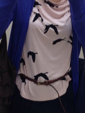 「IMAGE（イマージュ）のアイテム（スカート）」を使った、かのさん（レディース・167cm）の春コーディネート