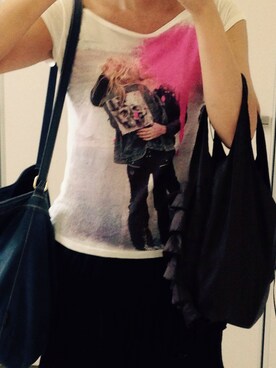 「IMAGE（イマージュ）のアイテム（スカート）」を使った、かのさん（レディース・167cm）の夏コーディネート