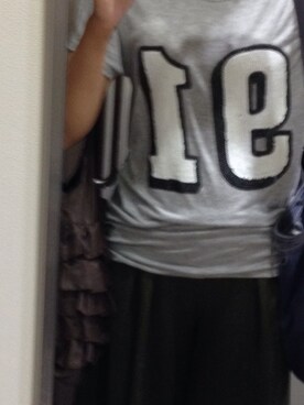 「H&M DIVIDED（エイチアンドエム　ディヴァイデッド）のアイテム（リング）」を使った、かのさん（レディース・167cm）の夏コーディネート