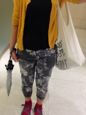 「H&M DIVIDED（エイチアンドエム　ディヴァイデッド）のアイテム（リング）」を使った、かのさん（レディース・167cm）の夏コーディネート