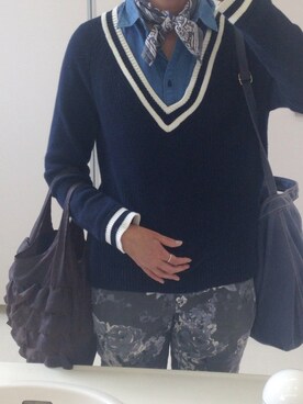 「H&M DIVIDED（エイチアンドエム　ディヴァイデッド）のアイテム（リング）」を使った、かのさん（レディース・167cm）の秋コーディネート