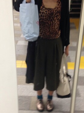 「H&M DIVIDED（エイチアンドエム　ディヴァイデッド）のアイテム（リング）」を使った、かのさん（レディース・167cm）の秋コーディネート