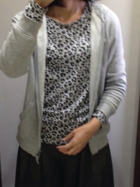 「H&M DIVIDED（エイチアンドエム　ディヴァイデッド）のアイテム（リング）」を使った、かのさん（レディース・167cm）の秋コーディネート