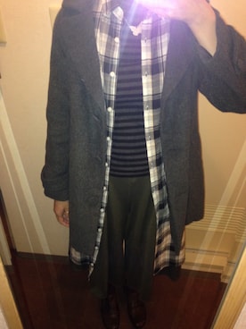 「H&M DIVIDED（エイチアンドエム　ディヴァイデッド）のアイテム（リング）」を使った、かのさん（レディース・167cm）の秋コーディネート