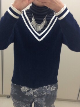 「H&M DIVIDED（エイチアンドエム　ディヴァイデッド）のアイテム（リング）」を使った、かのさん（レディース・167cm）の冬コーディネート