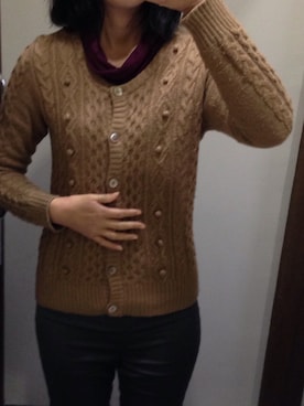 「H&M DIVIDED（エイチアンドエム　ディヴァイデッド）のアイテム（リング）」を使った、かのさん（レディース・167cm）の冬コーディネート