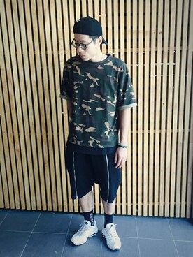 「NEXHYPE（ネックスハイプ）のアイテム」を使った、TODYさん（メンズ・174cm）の春コーディネート