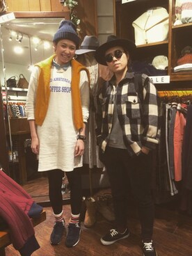 「スエット」｜ZURI STAFFさん（レディース・160cm）の冬コーディネート