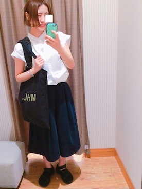 「アーノルドパーマー」｜大谷さん（レディース・155cm・20代）の夏コーディネート