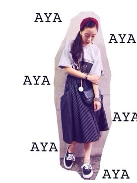 AMIAYAさん(レディース・160cm)の秋コーディネート