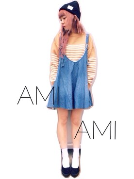 AMIAYAさん（レディース・160cm）の秋コーディネート