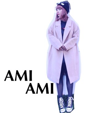 AMIAYAさん(レディース・160cm)の冬コーディネート