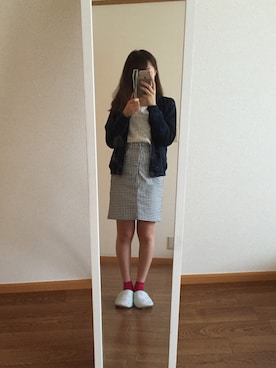 「アイテム（ブルゾン）」を使った、やかかさん（レディース・159cm・20代）の秋コーディネート