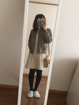 やかかさん（レディース・159cm）の冬コーディネート