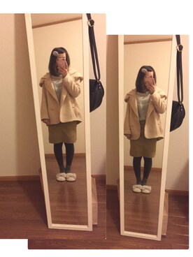 やかかさん(レディース・159cm)の冬コーディネート