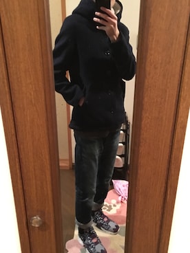 「SHIPS（シップス）のアイテム（ブルゾン）」を使った、りくさん（メンズ・173cm）の冬コーディネート