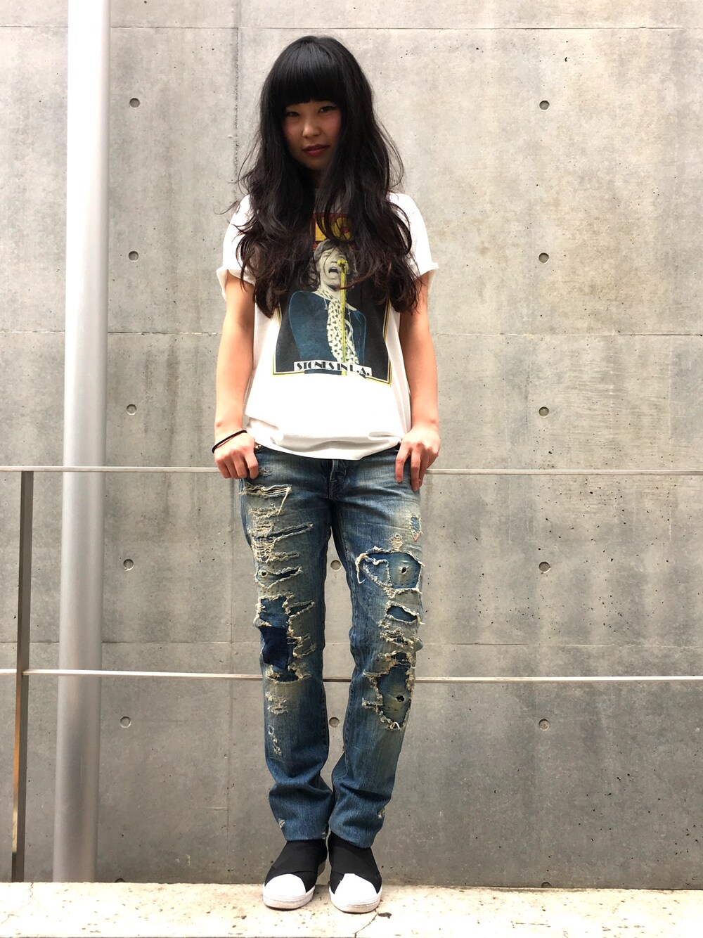 HYSTERIC GLAMOUR（ヒステリックグラマー）の「RS/STONES IN LA pt T ...