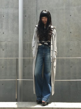 fukuchanさん（レディース・154cm）の夏コーディネート