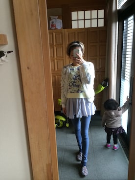 「asos（エイソス）のアイテム（ノーカラージャケット）」を使った、fuji_miさん（レディース・154cm）の春コーディネート