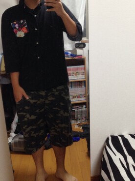 山田たけしさん（メンズ・168cm）の夏コーディネート