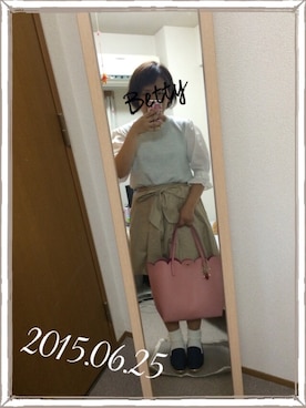 Bettyさん（レディース・151cm）の夏コーディネート