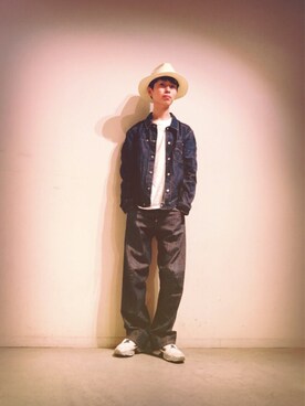 「Engineered Jeans」｜Tomohiro Yajimaさん（メンズ・173cm）の春コーディネート